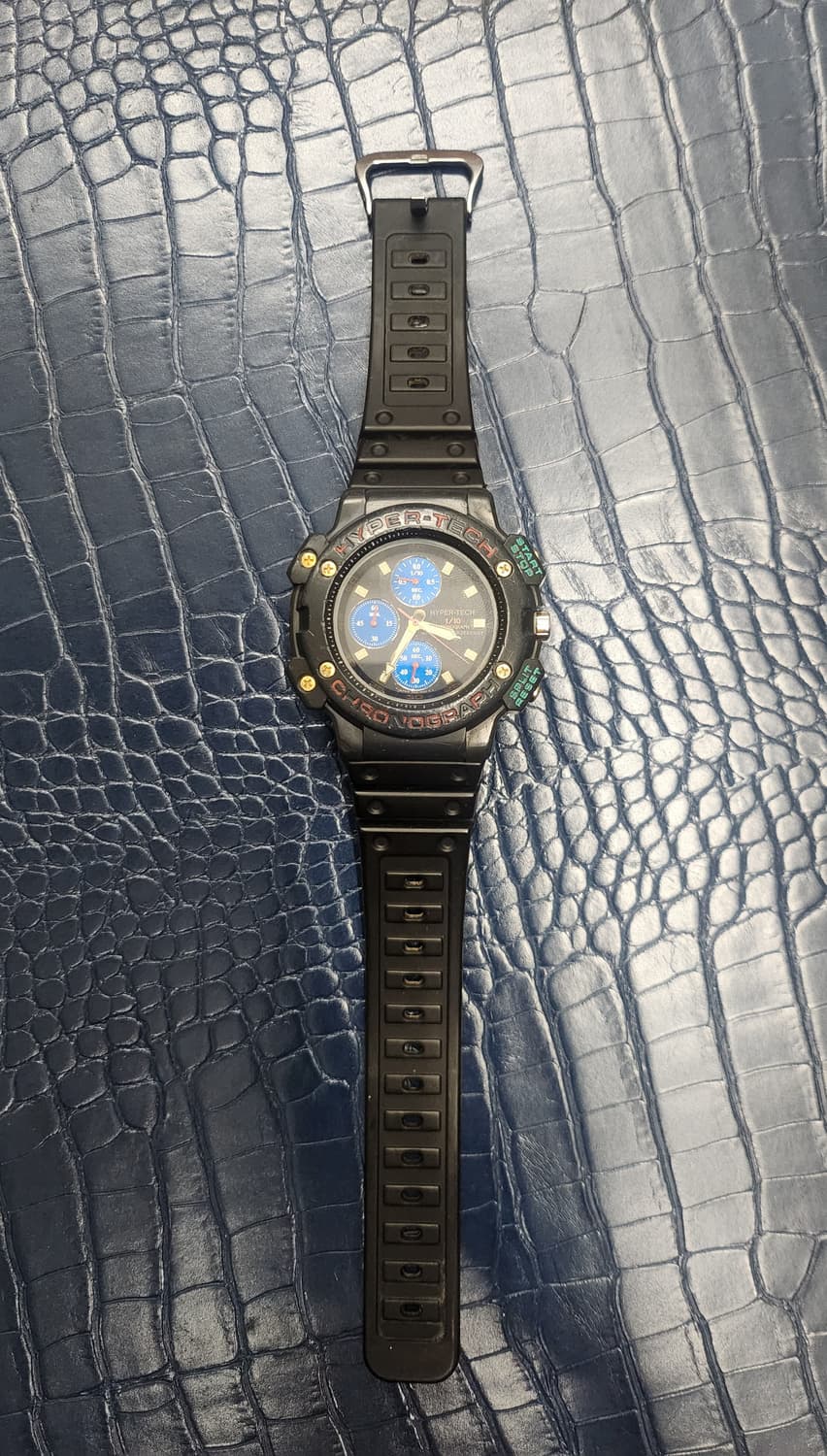 세이코 알바 하이퍼 테크 크로노그래프 시계 V655-6010 상품이미지3