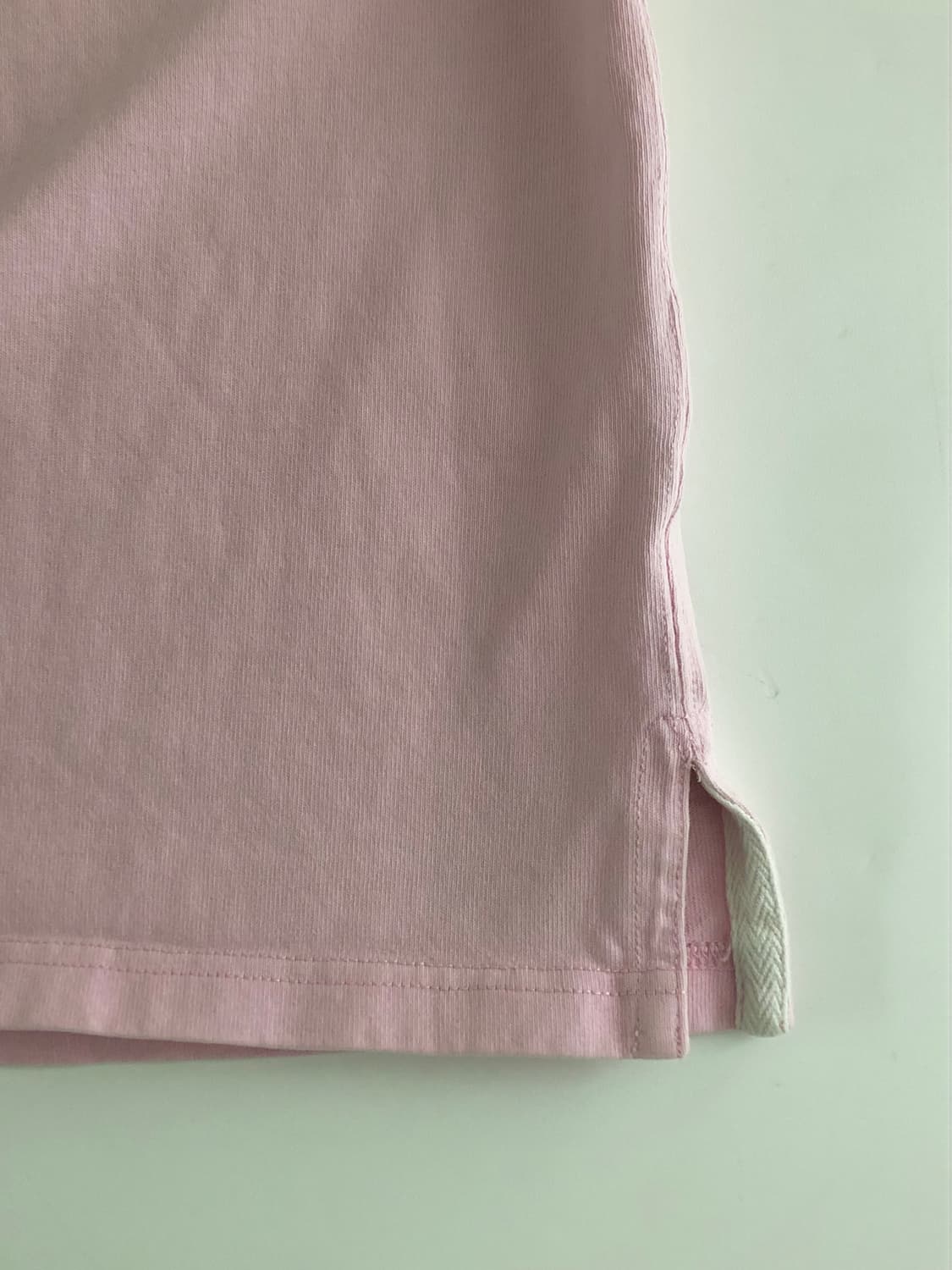 Polo 폴로 랄프로렌 핑크컬러 골프로고 럭비 티셔츠 상품이미지6