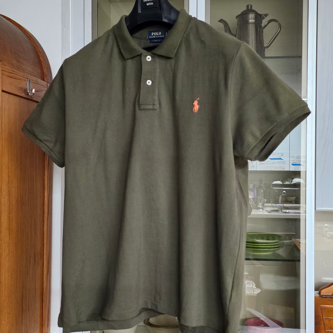XL)정품)남성 폴로 랄프로렌 클래식핏  카라 반팔티 상품이미지2
