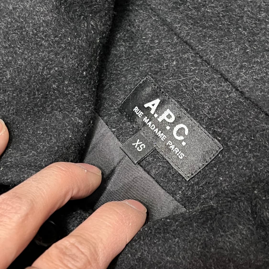  아페쎄 울 베이직 코트 y14919 상품이미지6