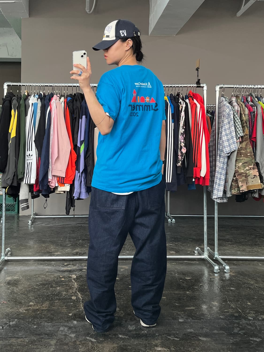 빈티지 프린팅 반팔 티셔츠 상품이미지5