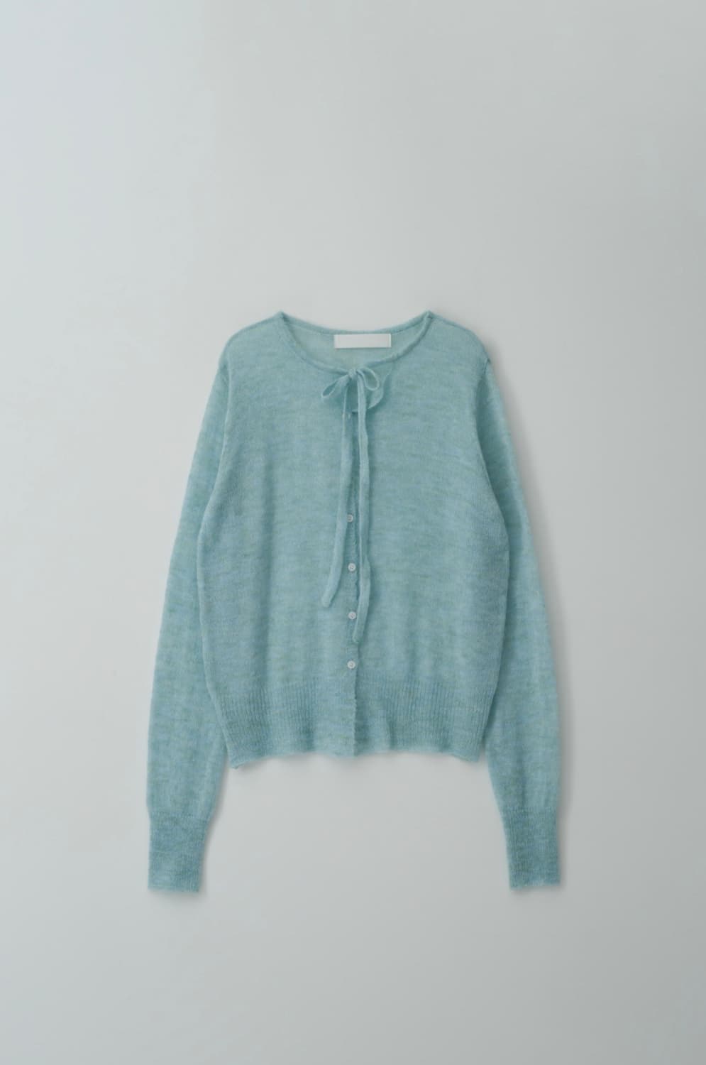마조네 STRING CARDIGAN_MINT 상품이미지1