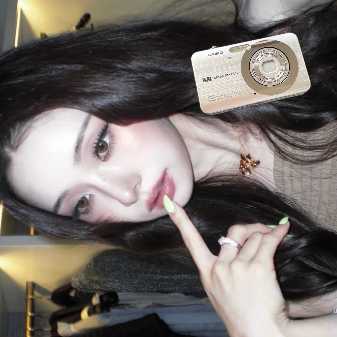 프리지아, 카리나 선미 디카 카시오 엑슬림 ex-z80작례o 상품이미지1