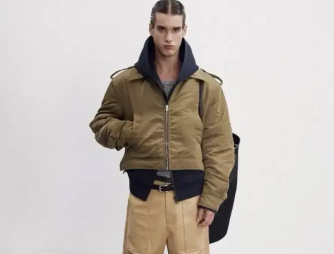 [새상품] 렉토 23FW 톨루즈 툴루즈 나일론 봄버 자켓 점퍼 올리브 상품이미지1