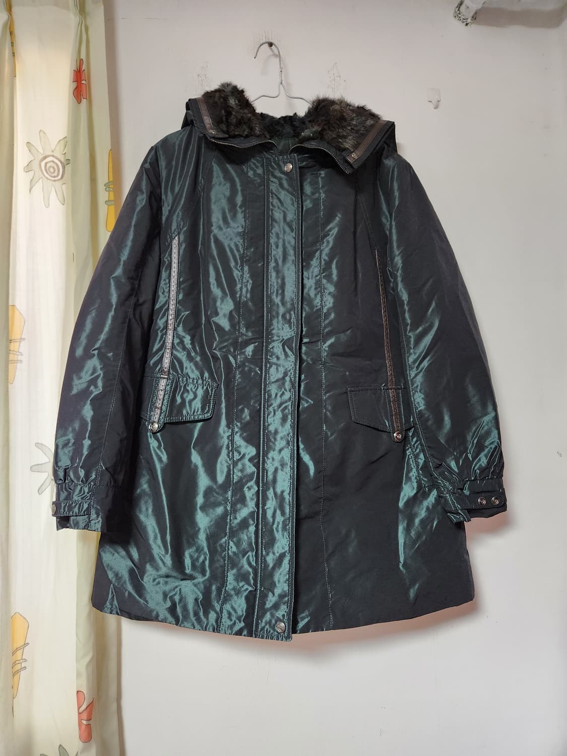 크로커다이얼 여성 후드 퍼  패딩 코트 105 상품이미지1