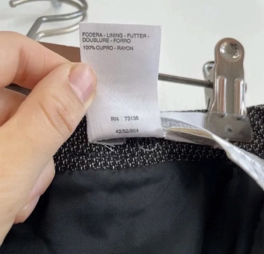 MaxMara 막스마라 고급스러운 트위드 머메이드 스커트 66사이즈 상품이미지7