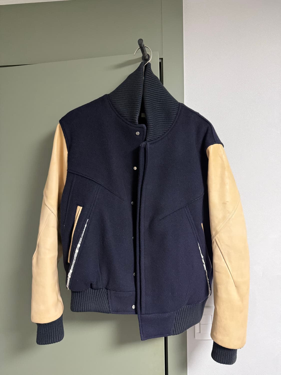 엑슬림 바시티 네이비 S 상품이미지2