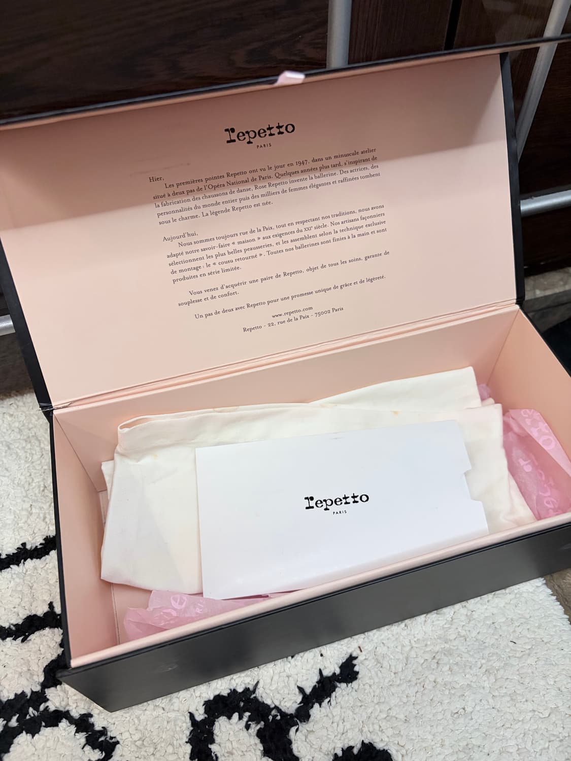 레페토 플랫 3cm 38.5 레드 상품이미지5