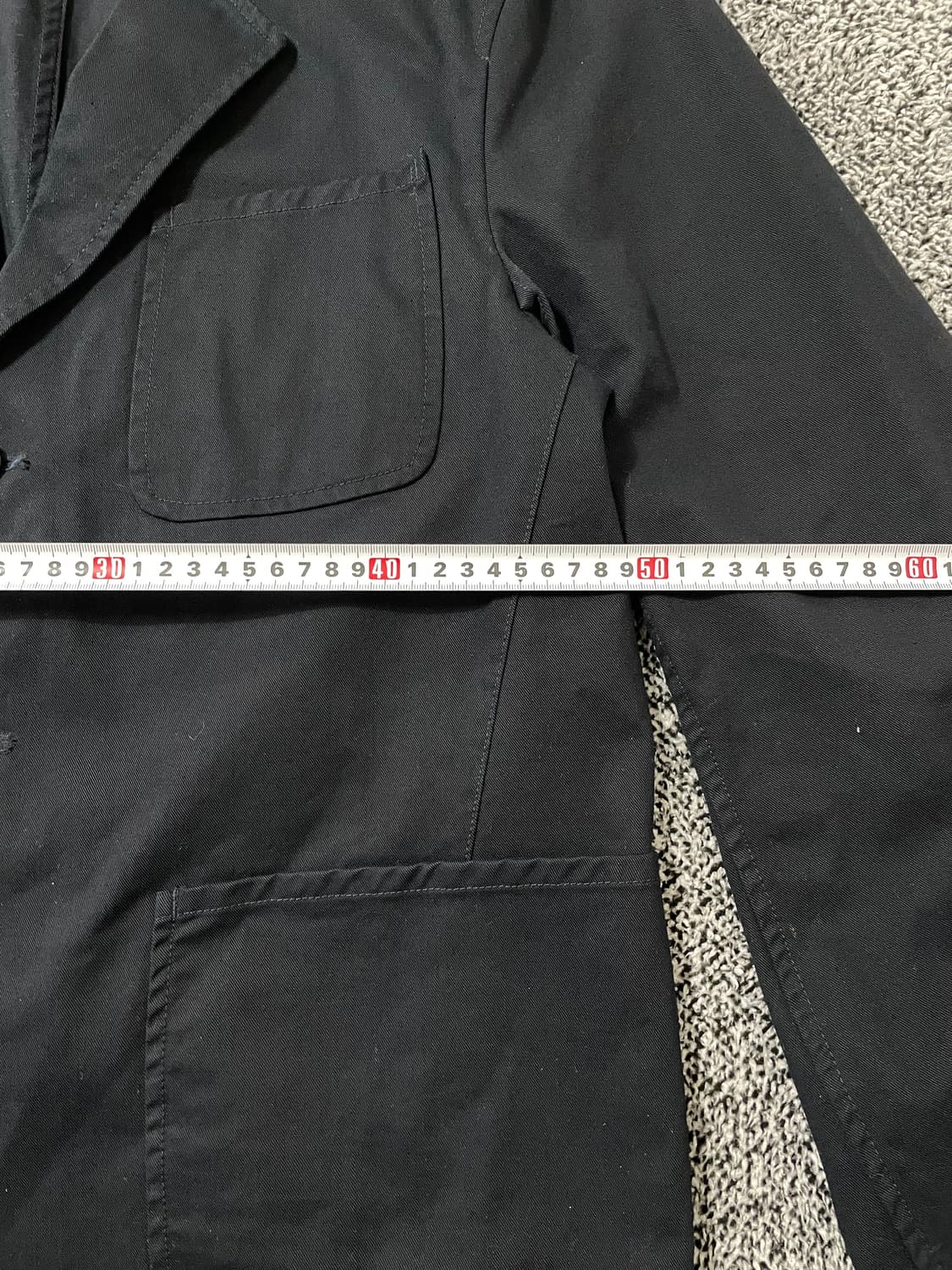 빈티지9. POTTERY 포터리 클래식 블레이저 자켓 네이비 상품이미지4