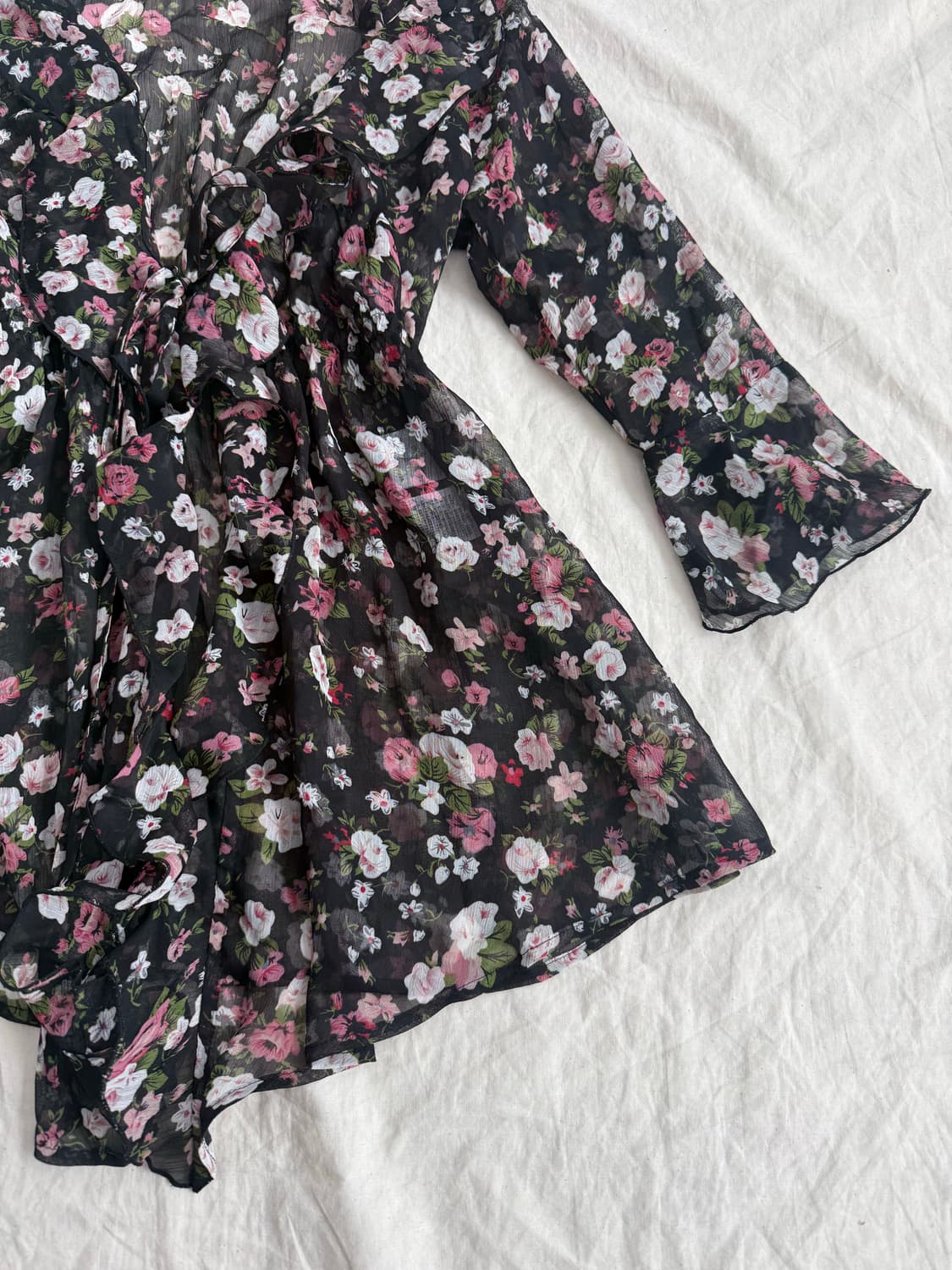 플로랄 페어리 시스루 가디건 상품이미지3