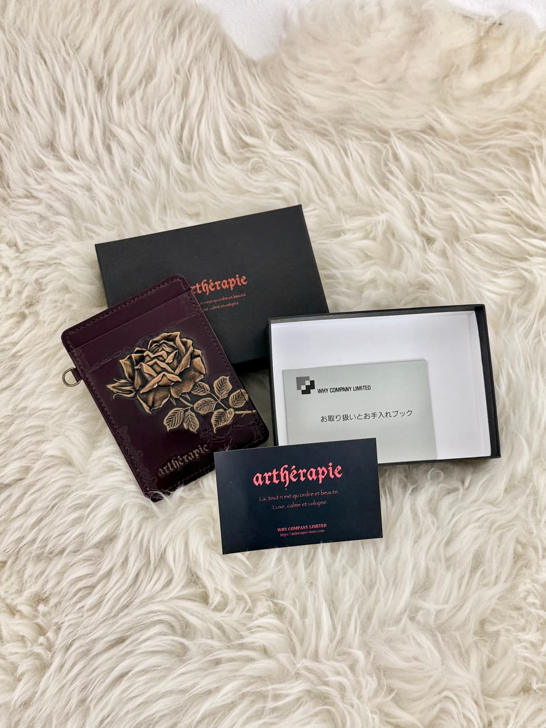 알세라피 뉴로즈 카드지갑 상품이미지1