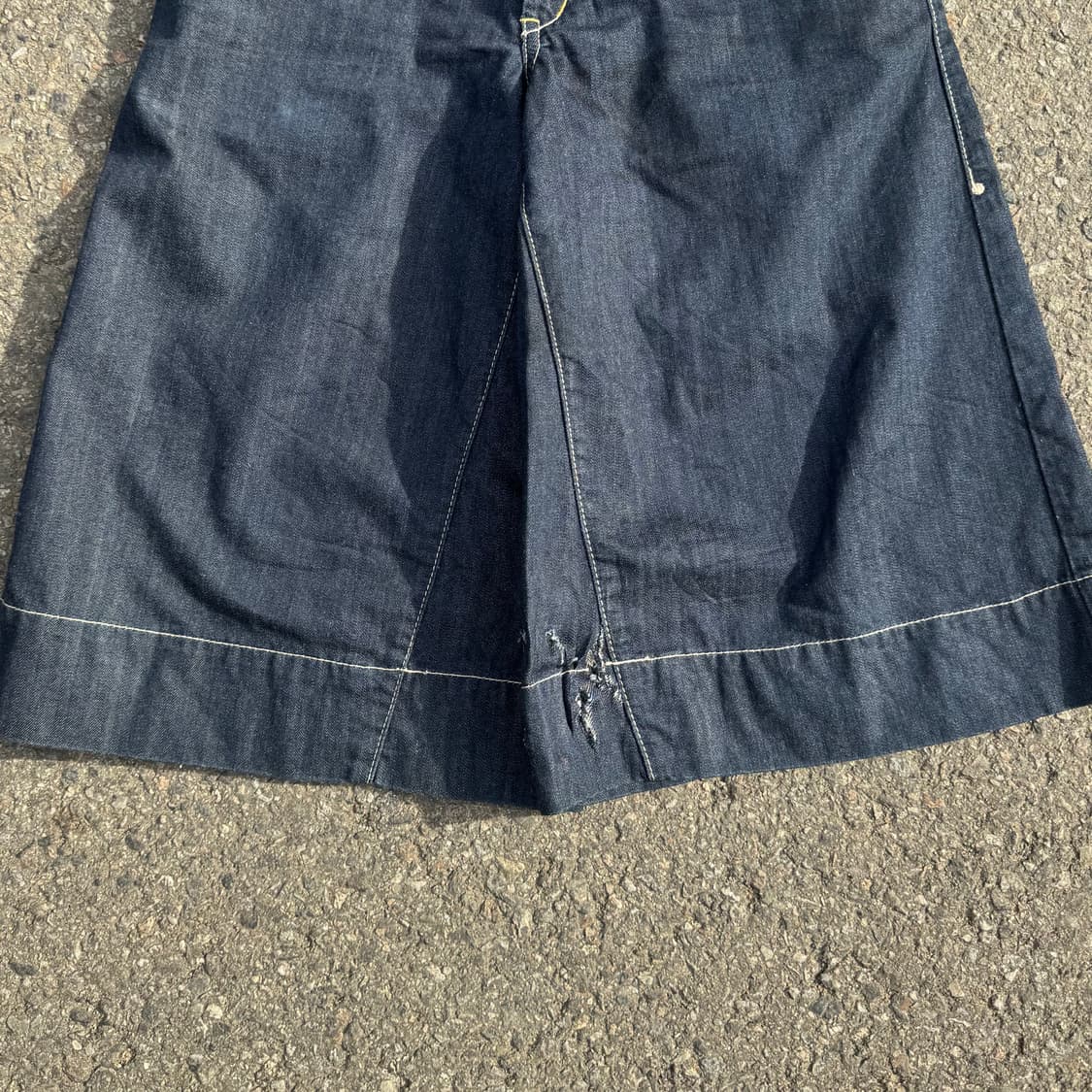 VTG JPN 데님 스커트 반바지 상품이미지4