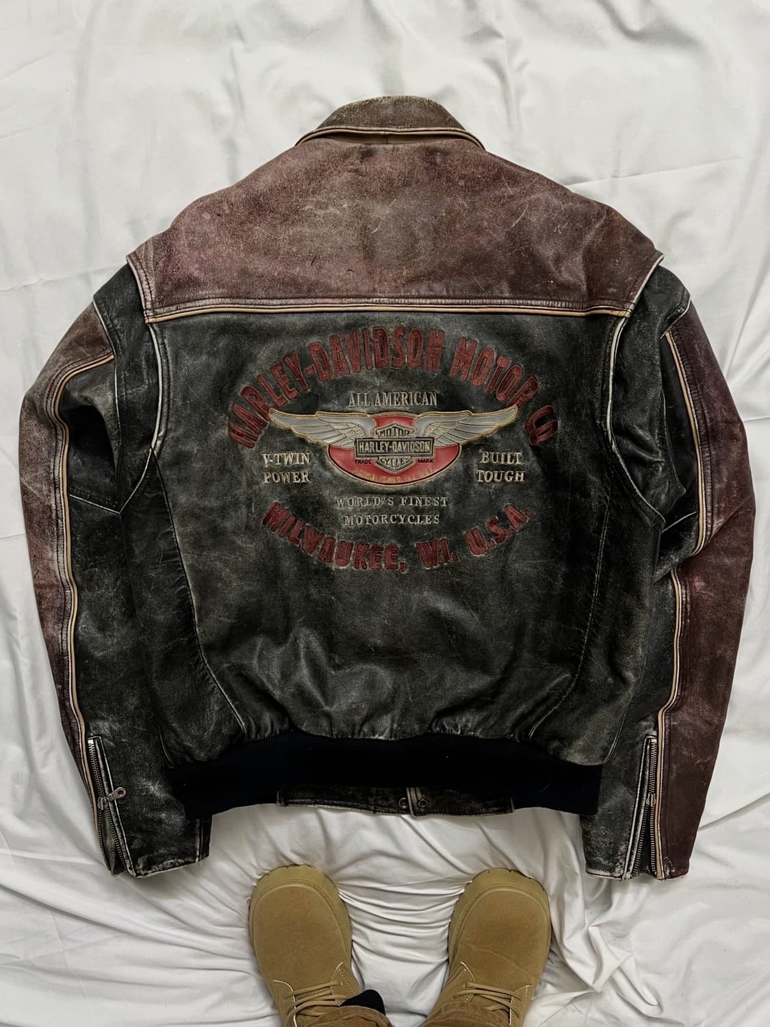 할리데이비슨 라이더자켓 가죽자켓 상품이미지4