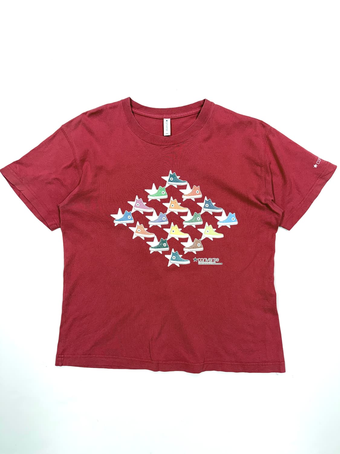 Converse 올스타 멀티컬러 그래픽 반팔 티셔츠 상품이미지1