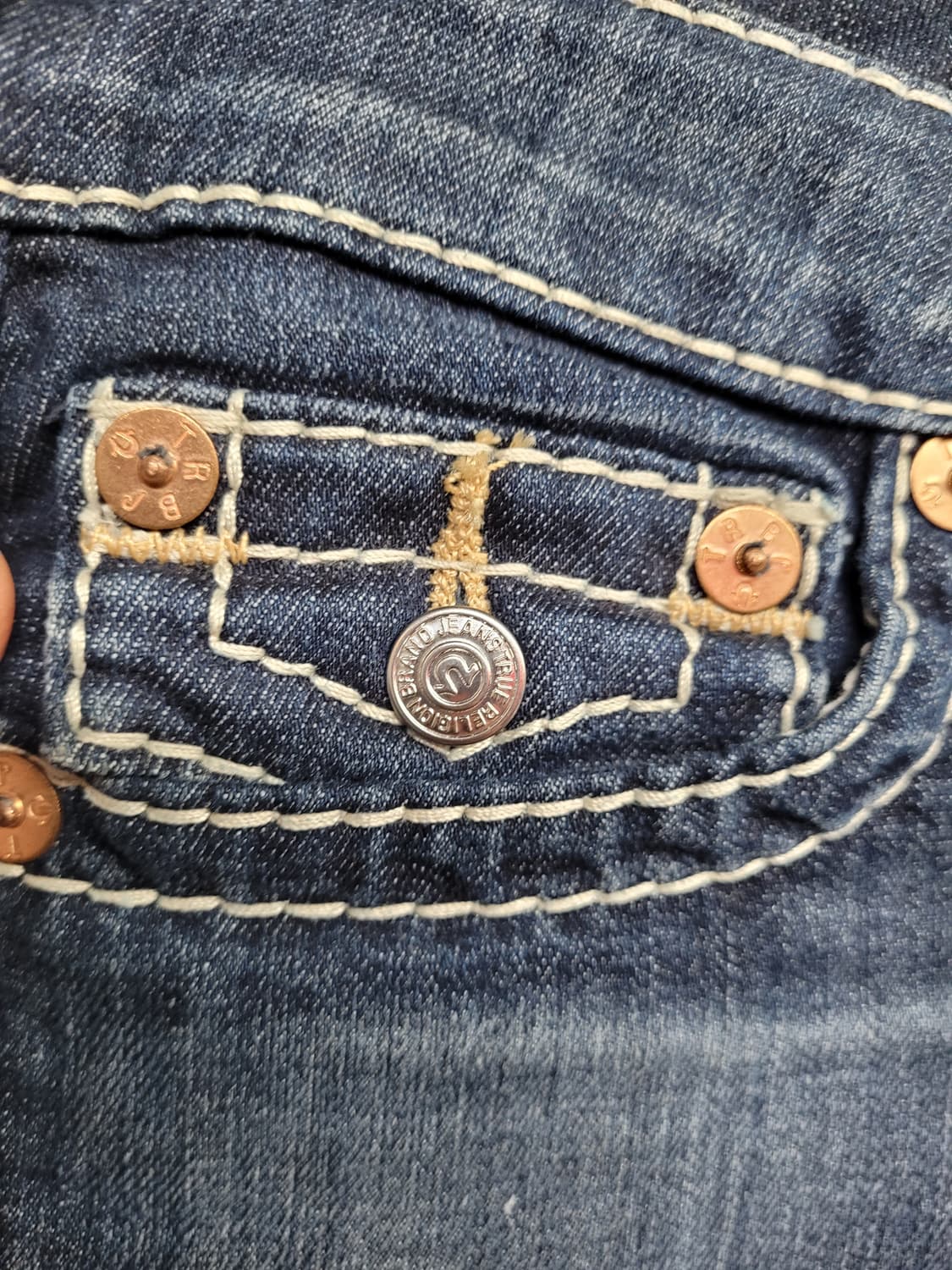 트루릴리전 여성 슬림진 청바지 데님 상품이미지7