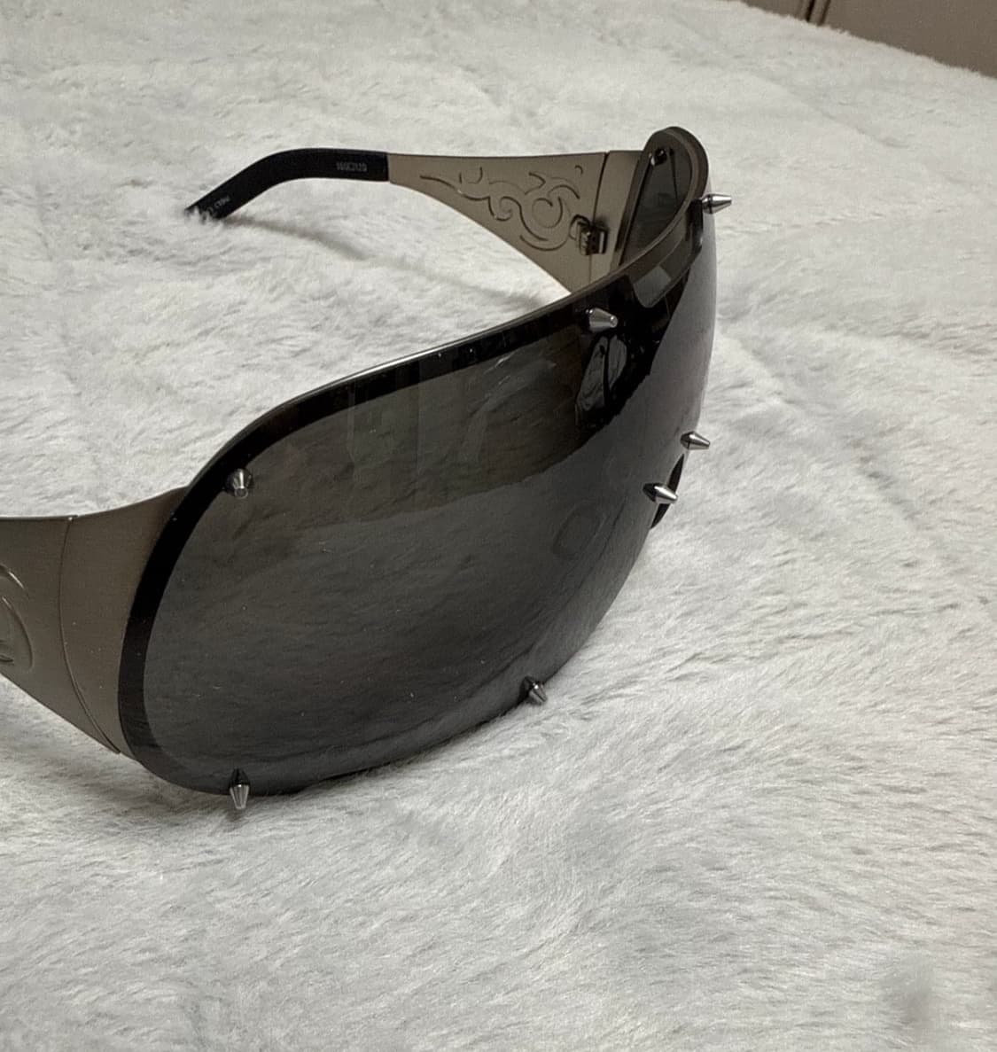 Jaded London 스파이크 쉴드 선글라스 상품이미지6