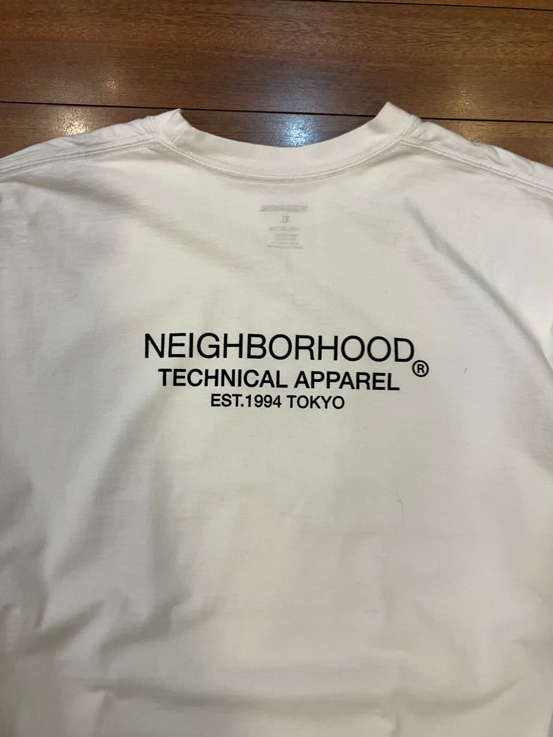 네이버후드 롱슬리브 티셔츠 XL 상품이미지6