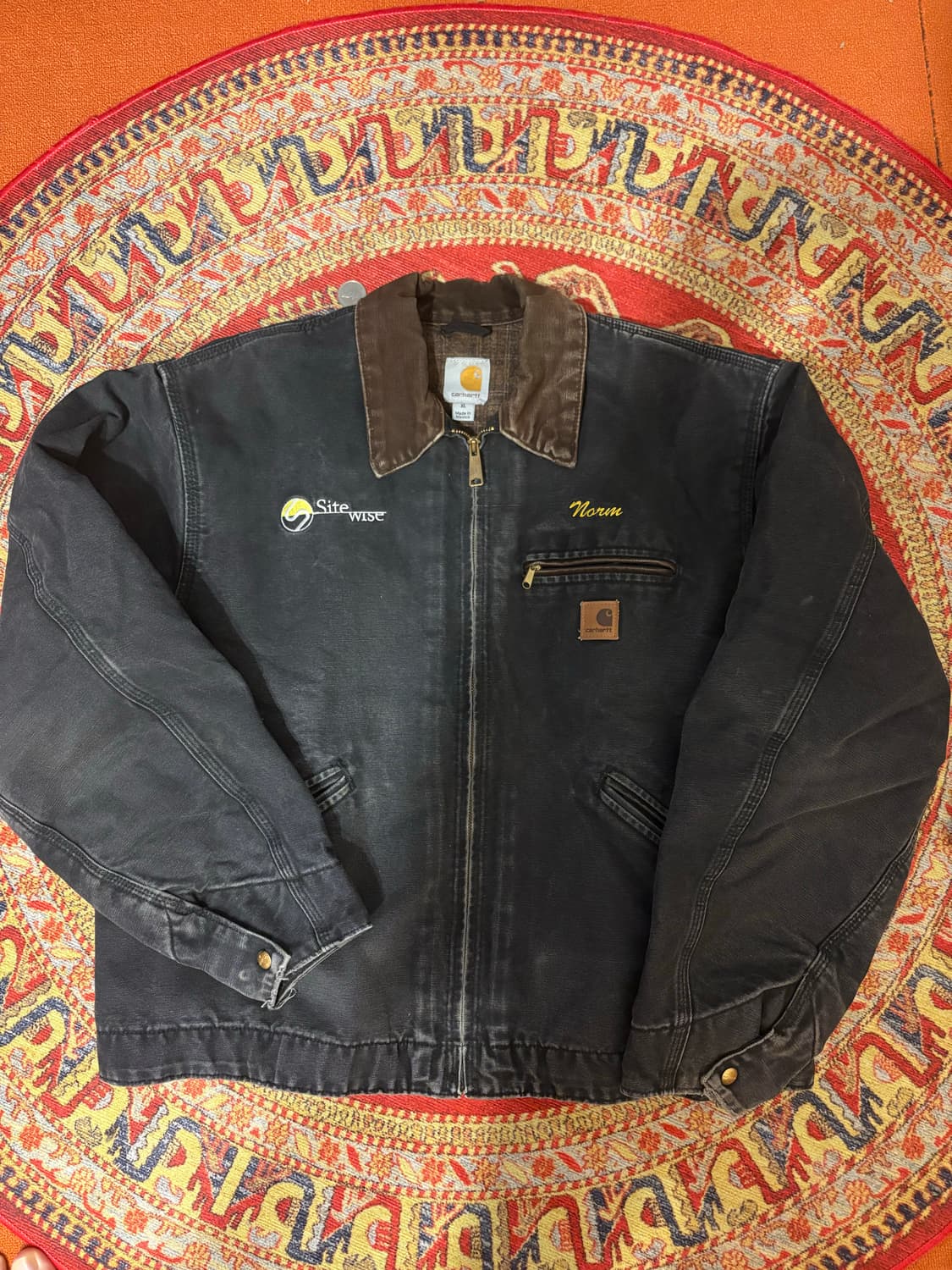 칼하트 빈티지 J97 디트로이트 자켓 blk xl 상품이미지1