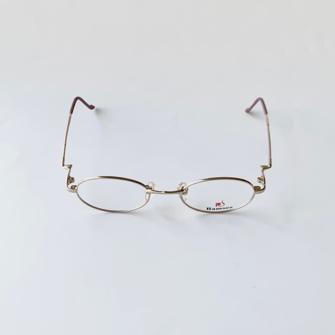 738 데드스탁 골드 라운드 빈티지안경 상품이미지2