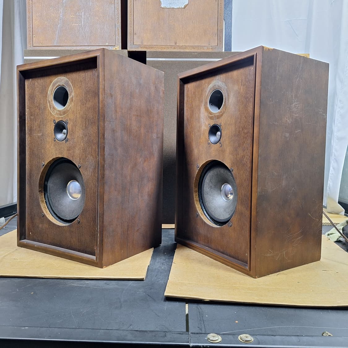 SANSUI 산수이 SP-50 궤짝 빈티지 스피커 인테리어 카페 가게 상품이미지5