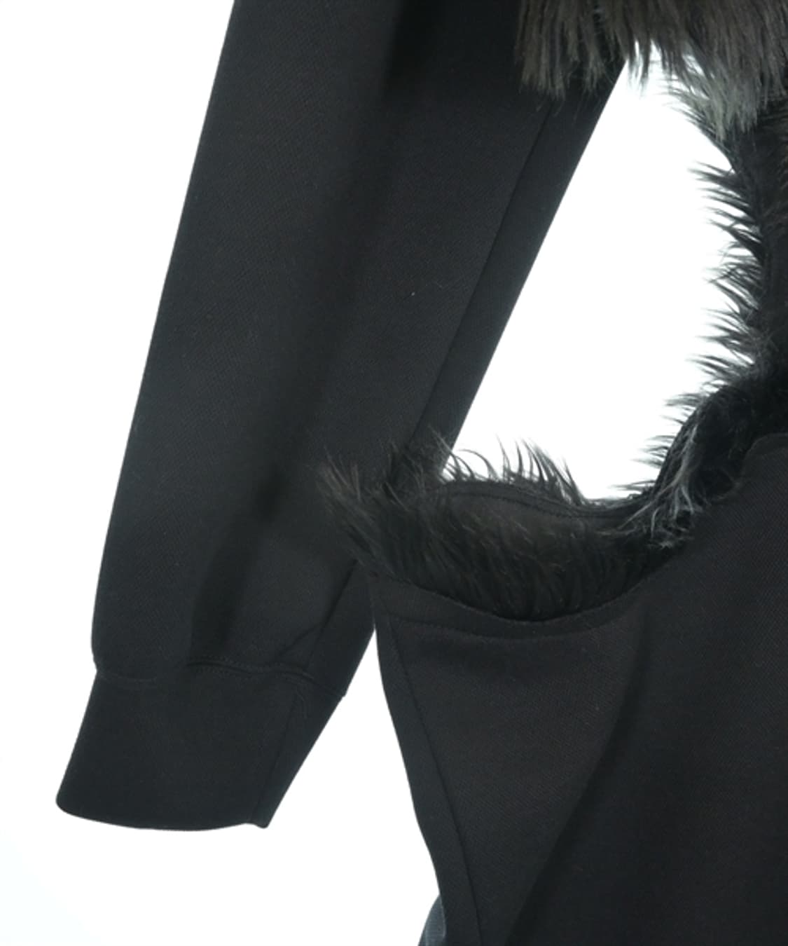 꼼데가르송 옴므플러스 하드데미지 프린지 후드집업 M 상품이미지7