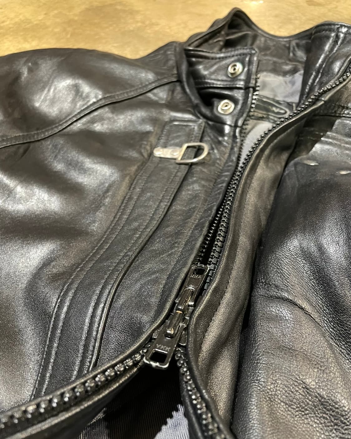 80’s 소가죽 파이어맨 코트 상품이미지6