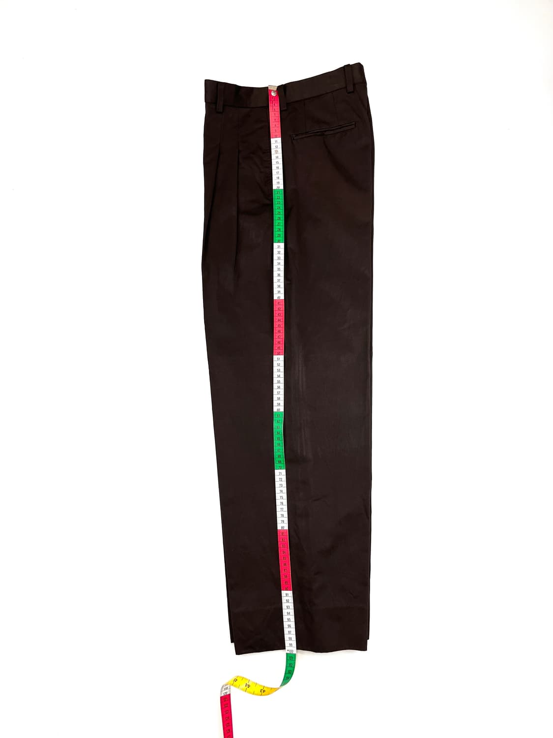 토마스모어 브라운 투턱 팬츠 XS 상품이미지5