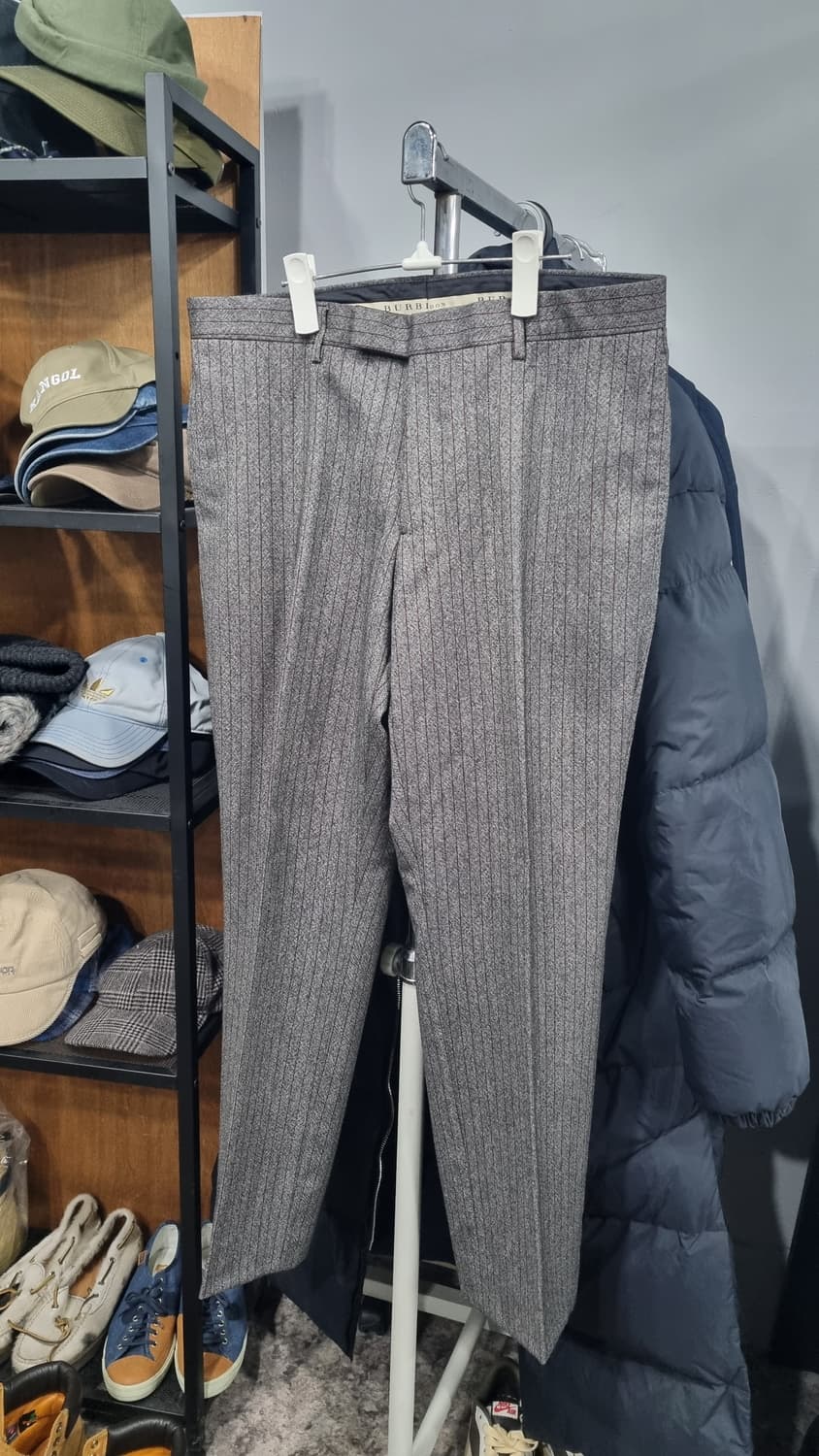 버버리 italy 남성용 스트라이프 정장셋업  105size 허리33 상품이미지6