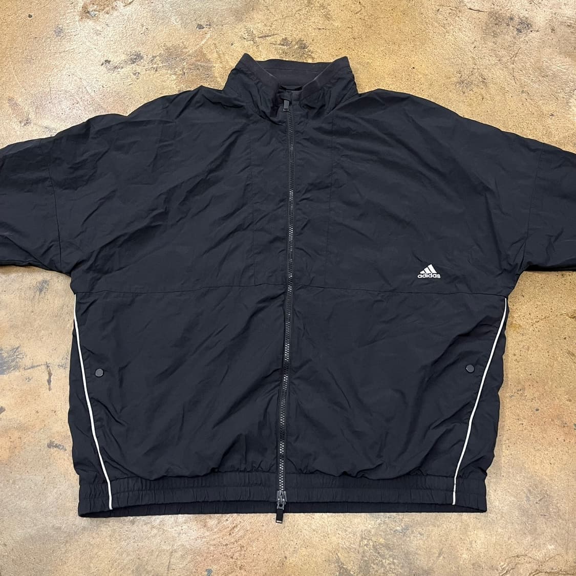 [정품/XL] 아디다스 블랙 라인 바람막이 자켓 b16 상품이미지3