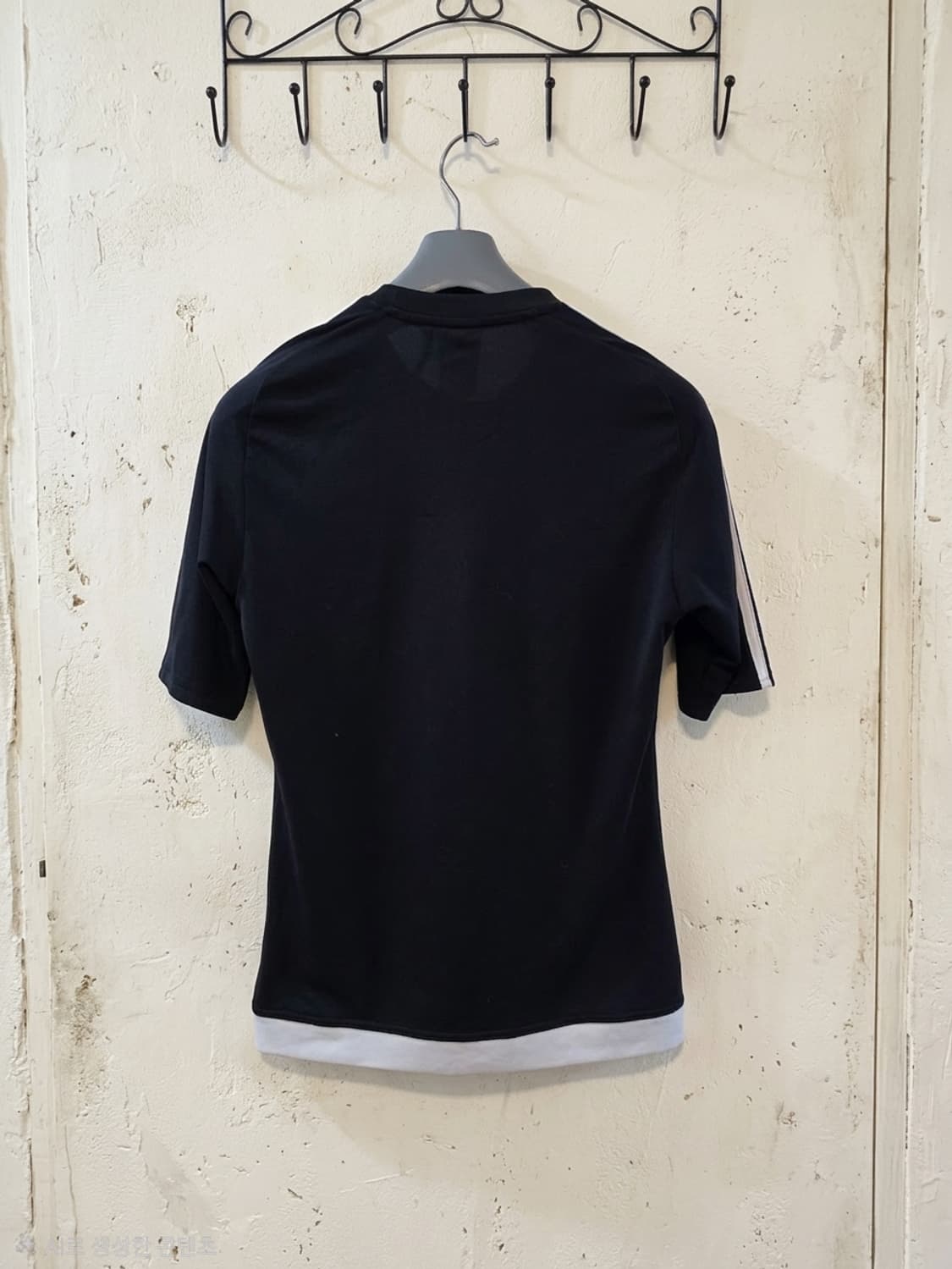 아디다스 삼선 블랙 반팔티 90 상품이미지2