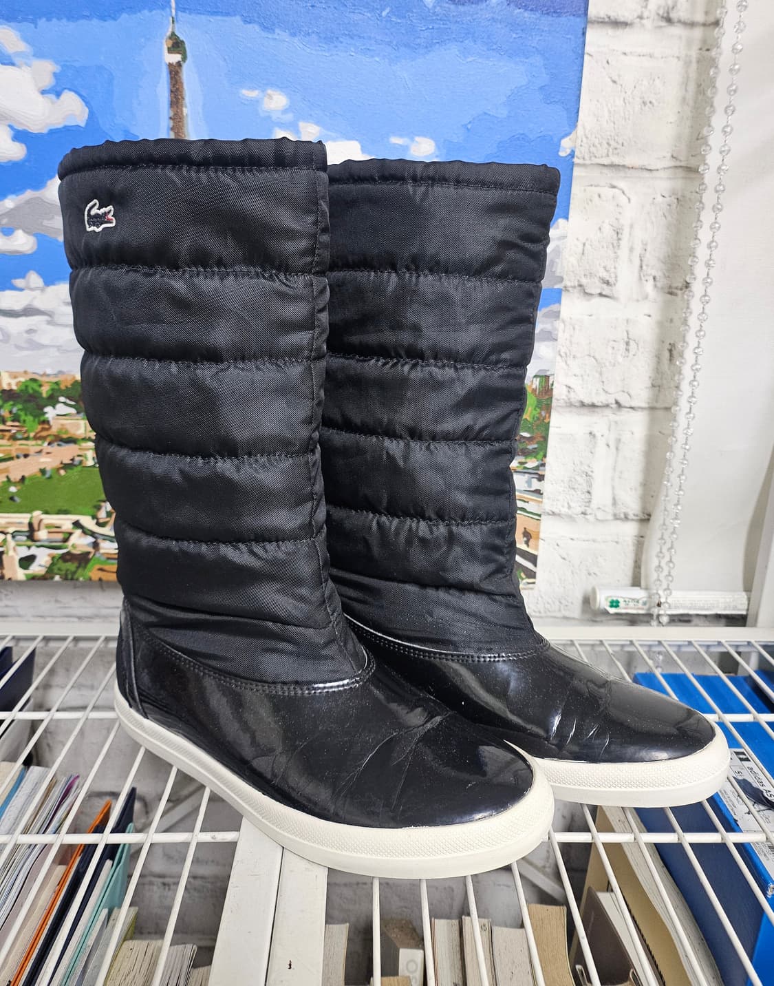 라코스테 여성 방한부츠 패딩부츠 230 스노우부츠  방한화 LB50 상품이미지3