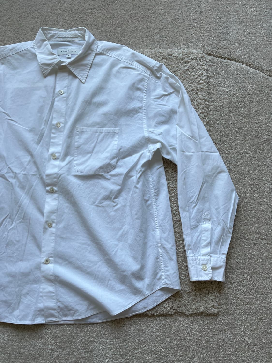 브라운야드 Steady Shirt White (초판) (103-105) 상품이미지3