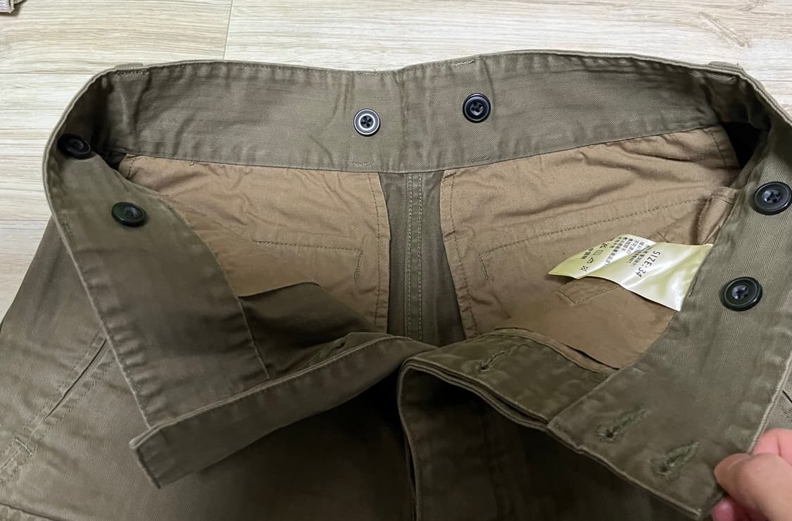 앰비비카 m47 hbt 카고팬츠 34사이즈 상품이미지2