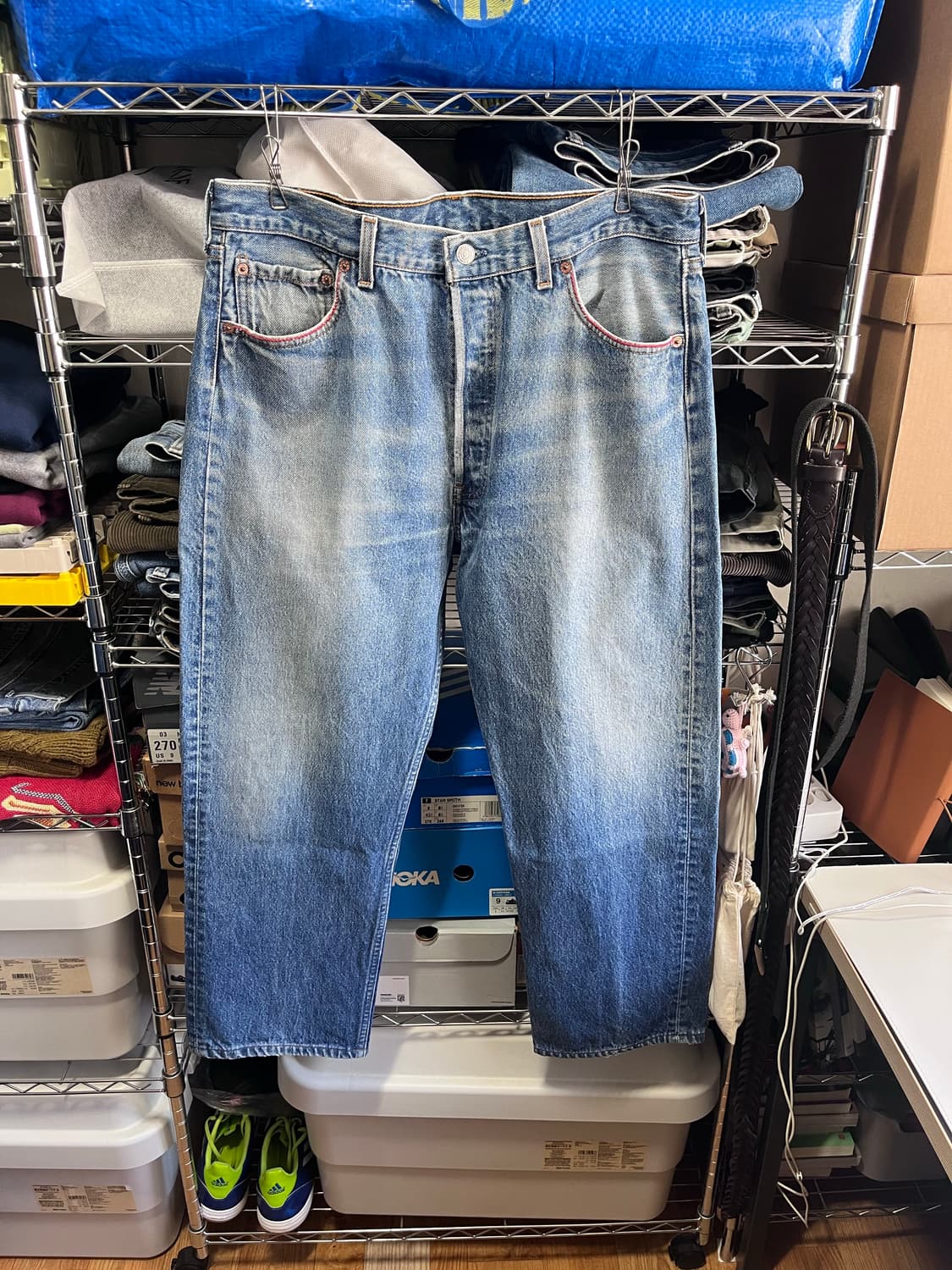 90s usa levis 501(레드 스티치) 상품이미지1