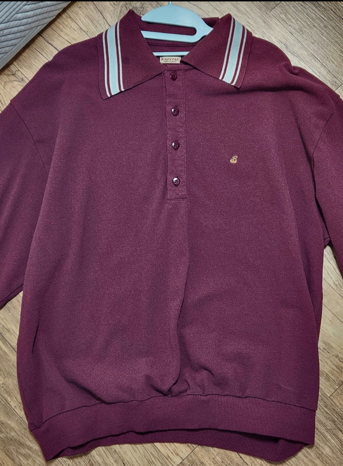Kapital 피케 랑글 컬러 레트로 폴로 엔지 상품이미지2
