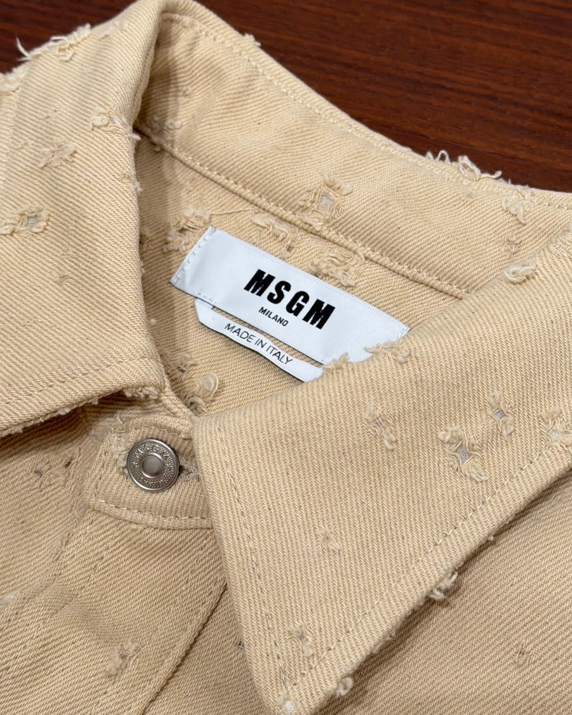 MSGM 이태리 데미지 자켓 상품이미지7