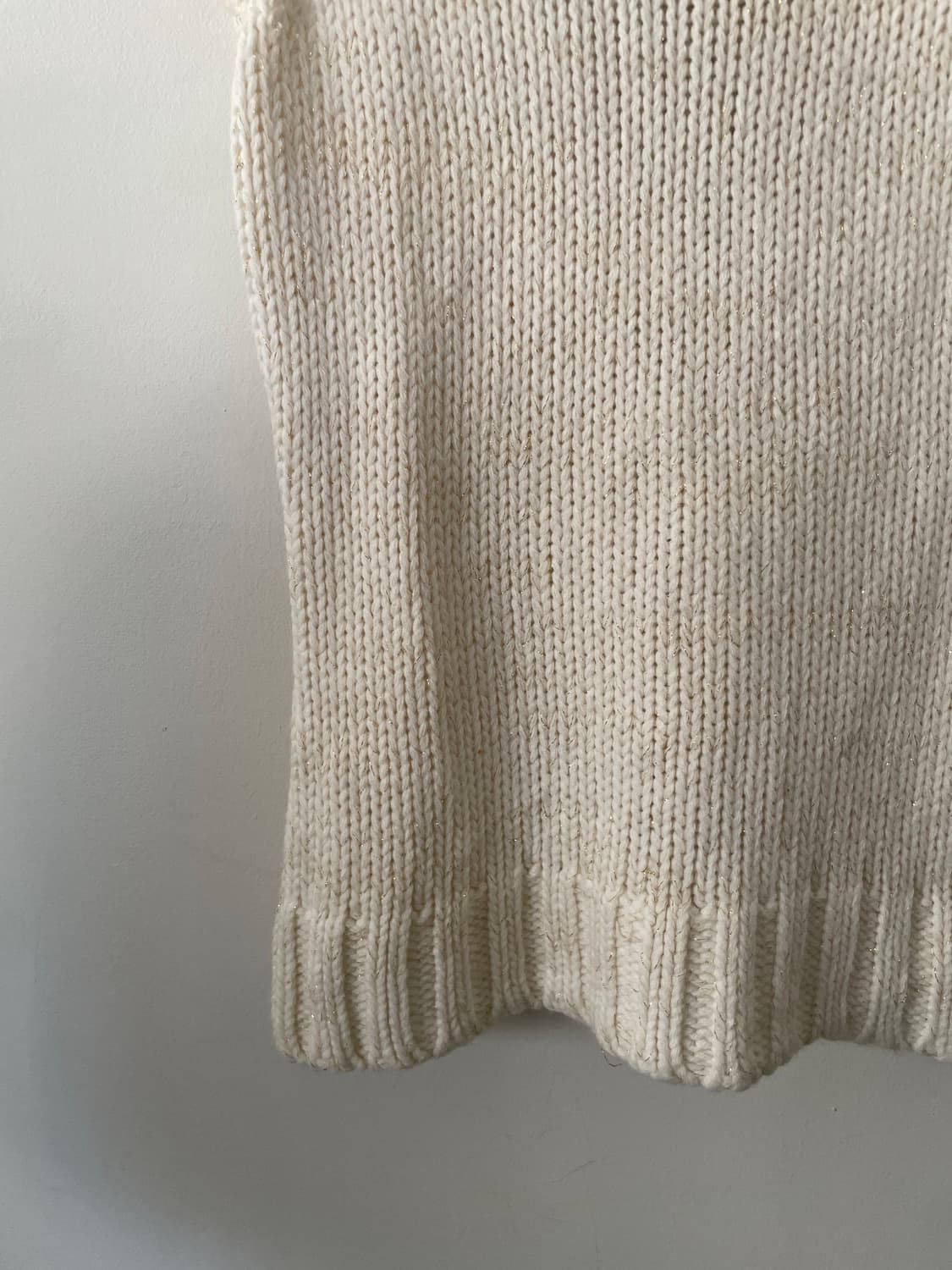 vintage lace up turtle neck vest 상품이미지4