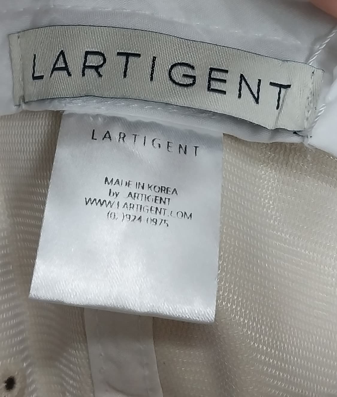 (새상품) LARTIGENT 라티젠 볼캡 F 상품이미지7