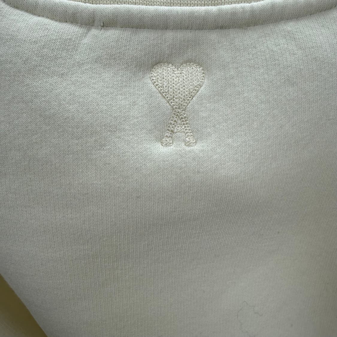 아미 스몰로고 기모 맨투맨 xs 상품이미지5