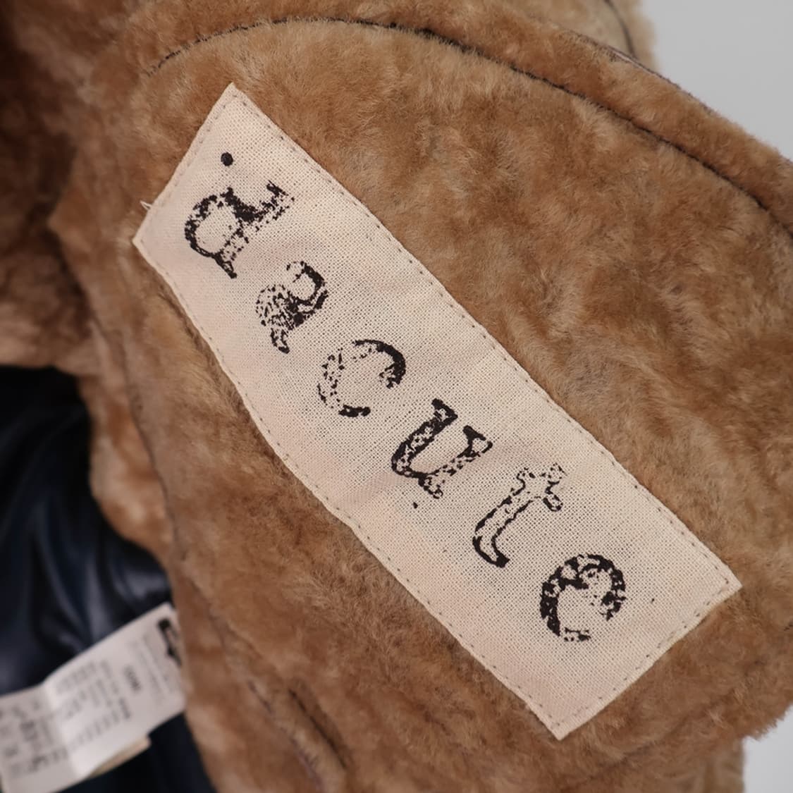 95/DACUTE 가죽 후드 자켓 상품이미지7