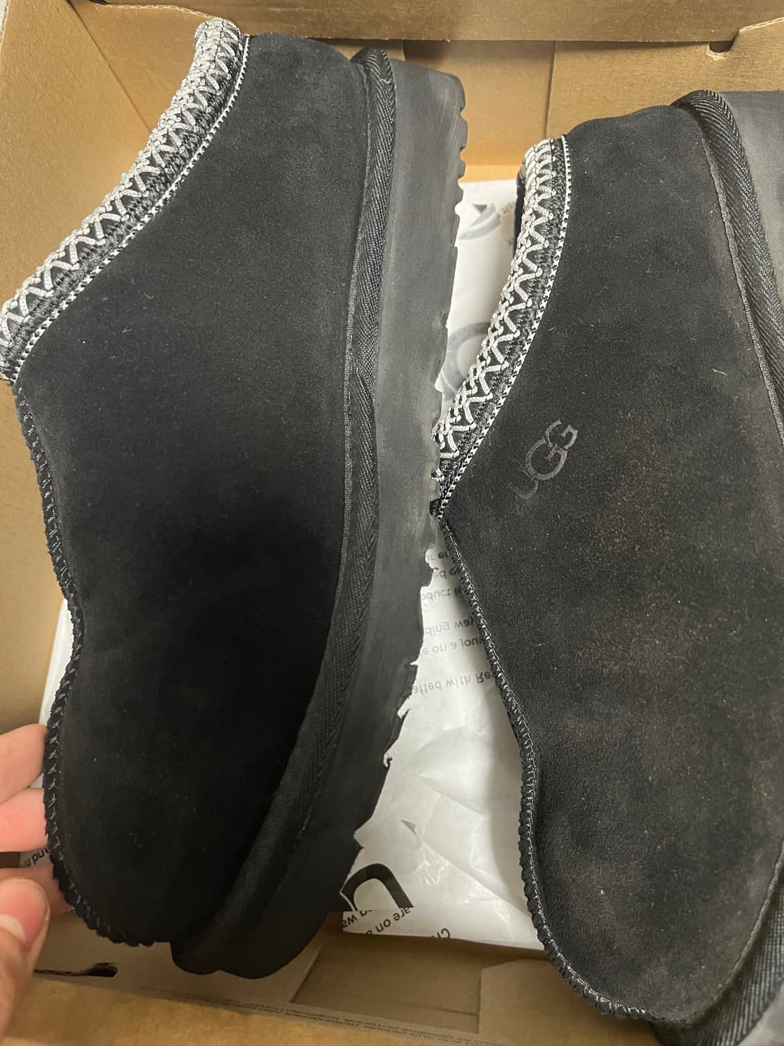 어그 타스만 블랙 상품이미지5