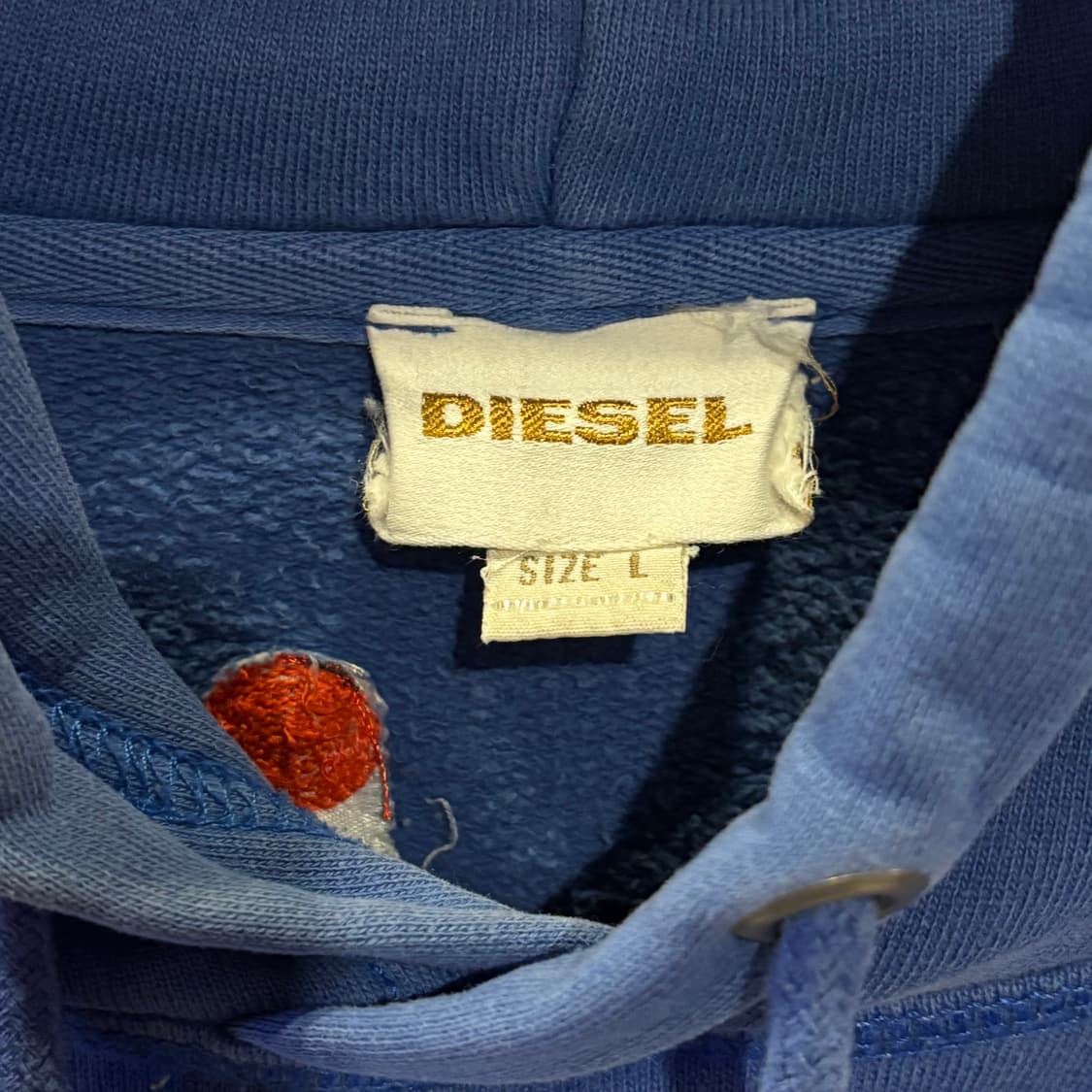 디젤 블루 후드티 상품이미지6