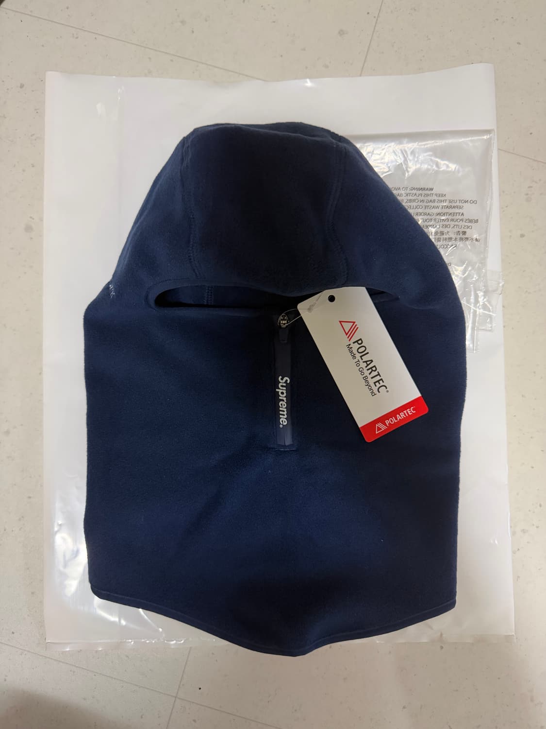 슈프림 폴라텍 집 바라클라바 네이비 - 25FW 상품이미지3