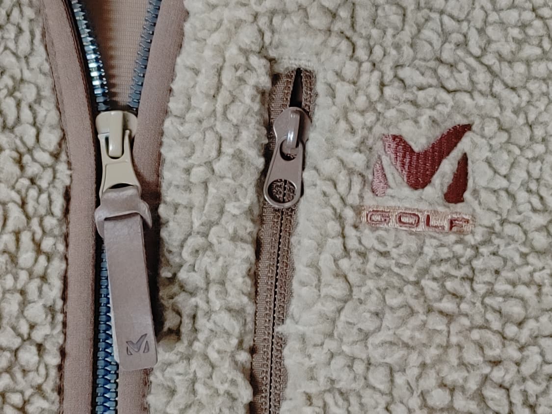 MILLET GOLF 밀레골프 뽀글이 집업점퍼 상품이미지4