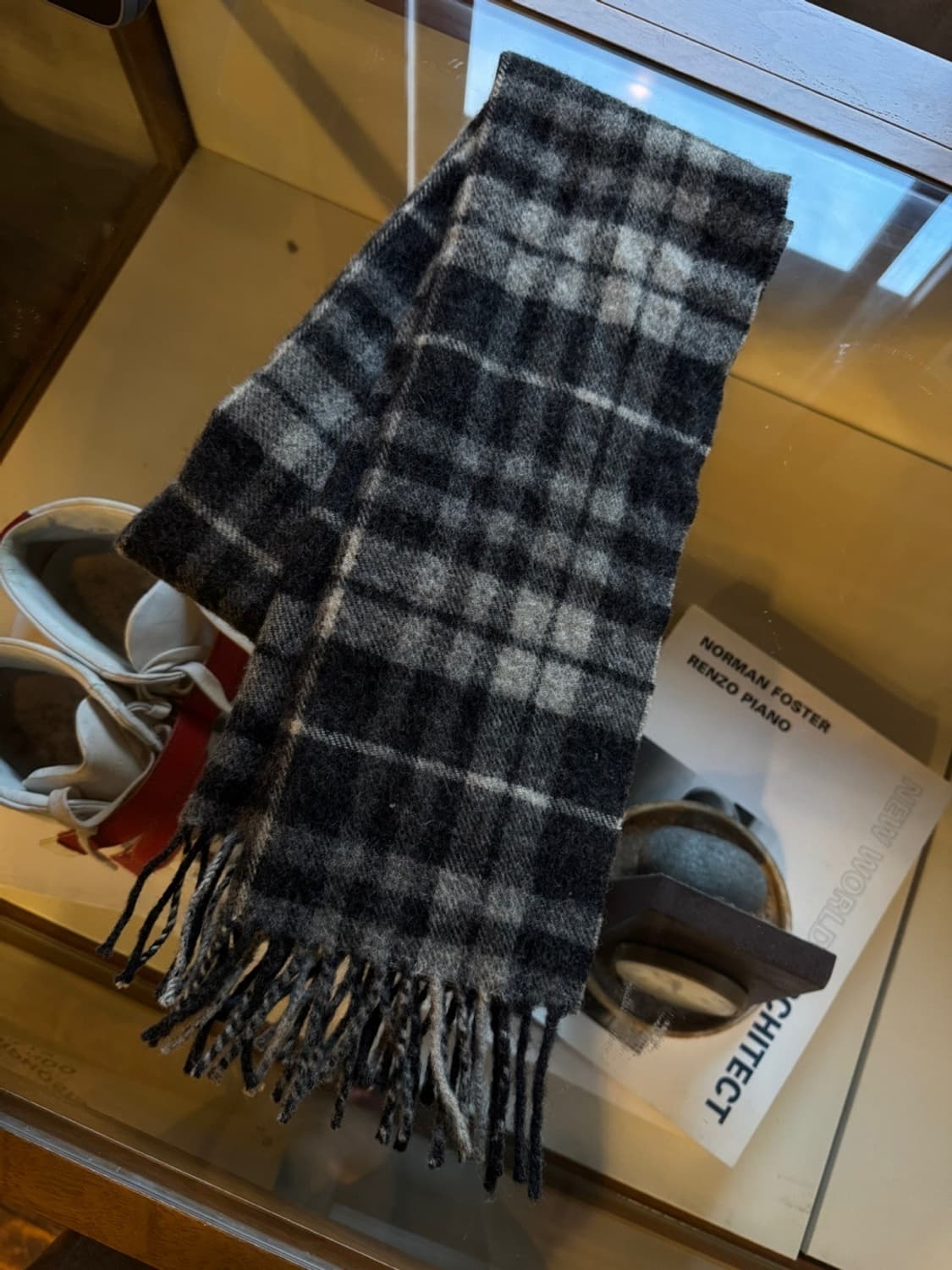 아쿠아스큐텀 캐시미어 머플러  상품이미지9