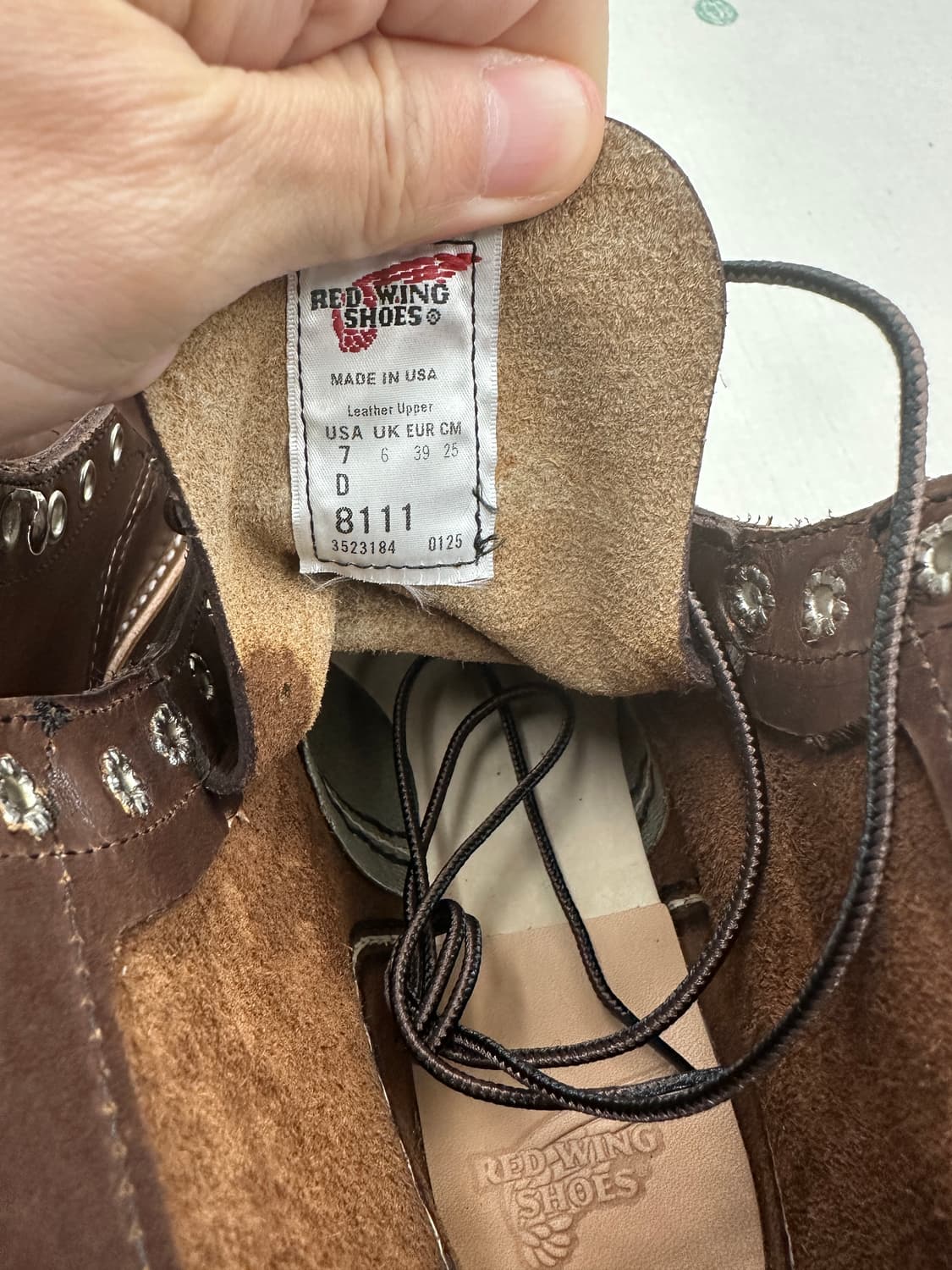 레드윙 엠버 8111  팩토리 세컨즈 250 상품이미지7