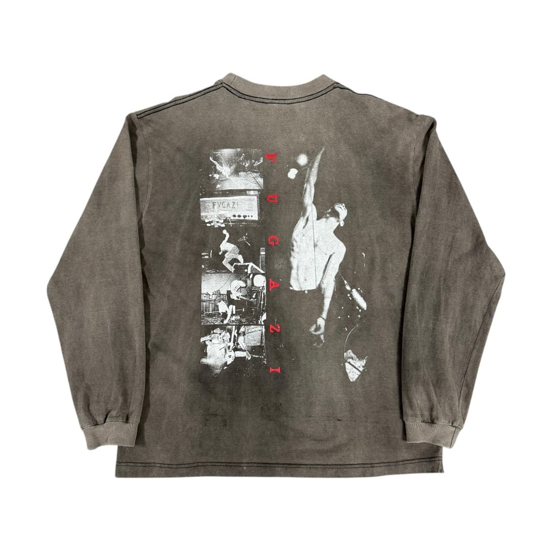 빈티지 90s 푸가지 Fugazi Euro Boot 롱슬리브 티셔츠 상품이미지2