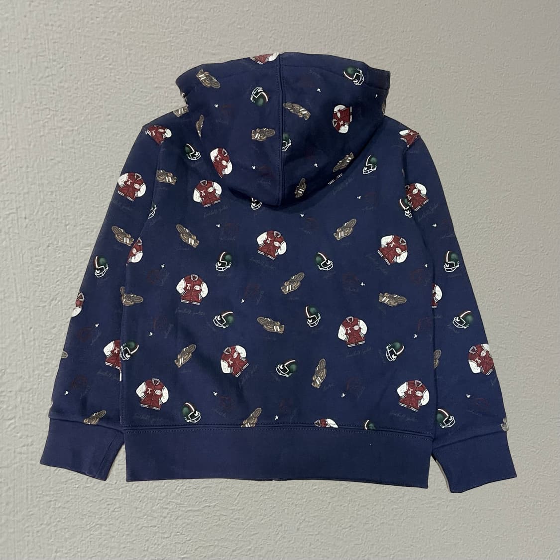 [새상품] 폴로 키즈 기모 후드집업 M(10-12) 상품이미지2