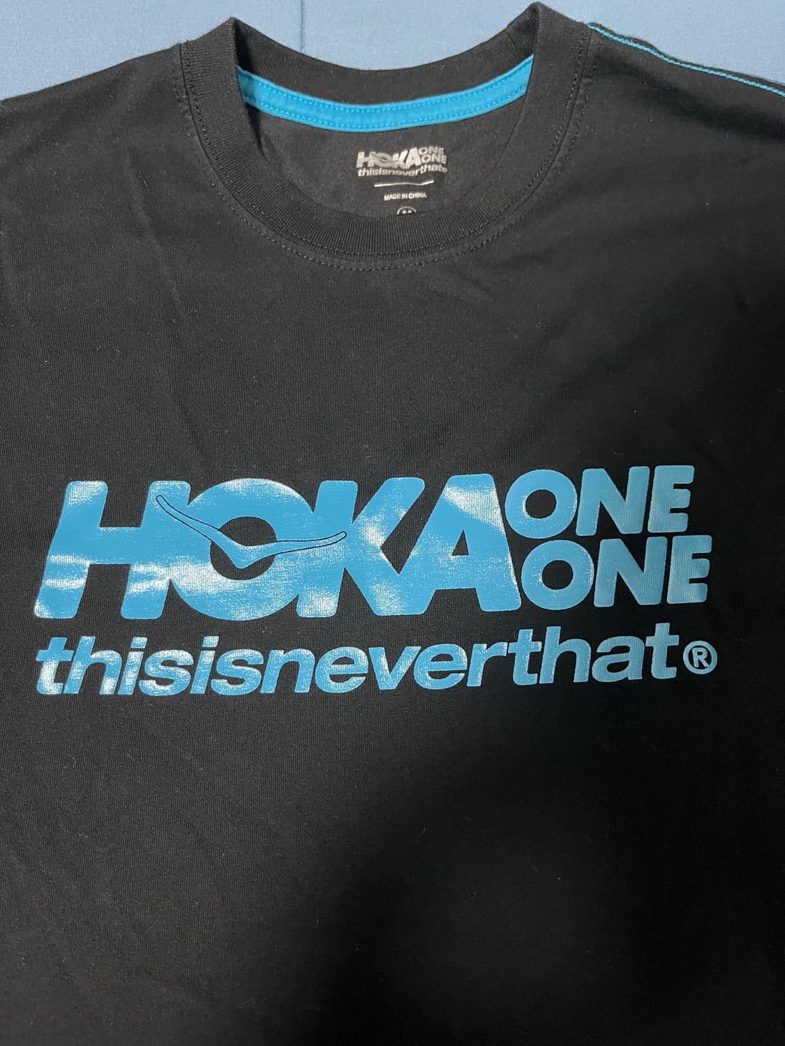 디스이즈네버댓 X 호카오네오네 런닝 반팔 m 상품이미지3