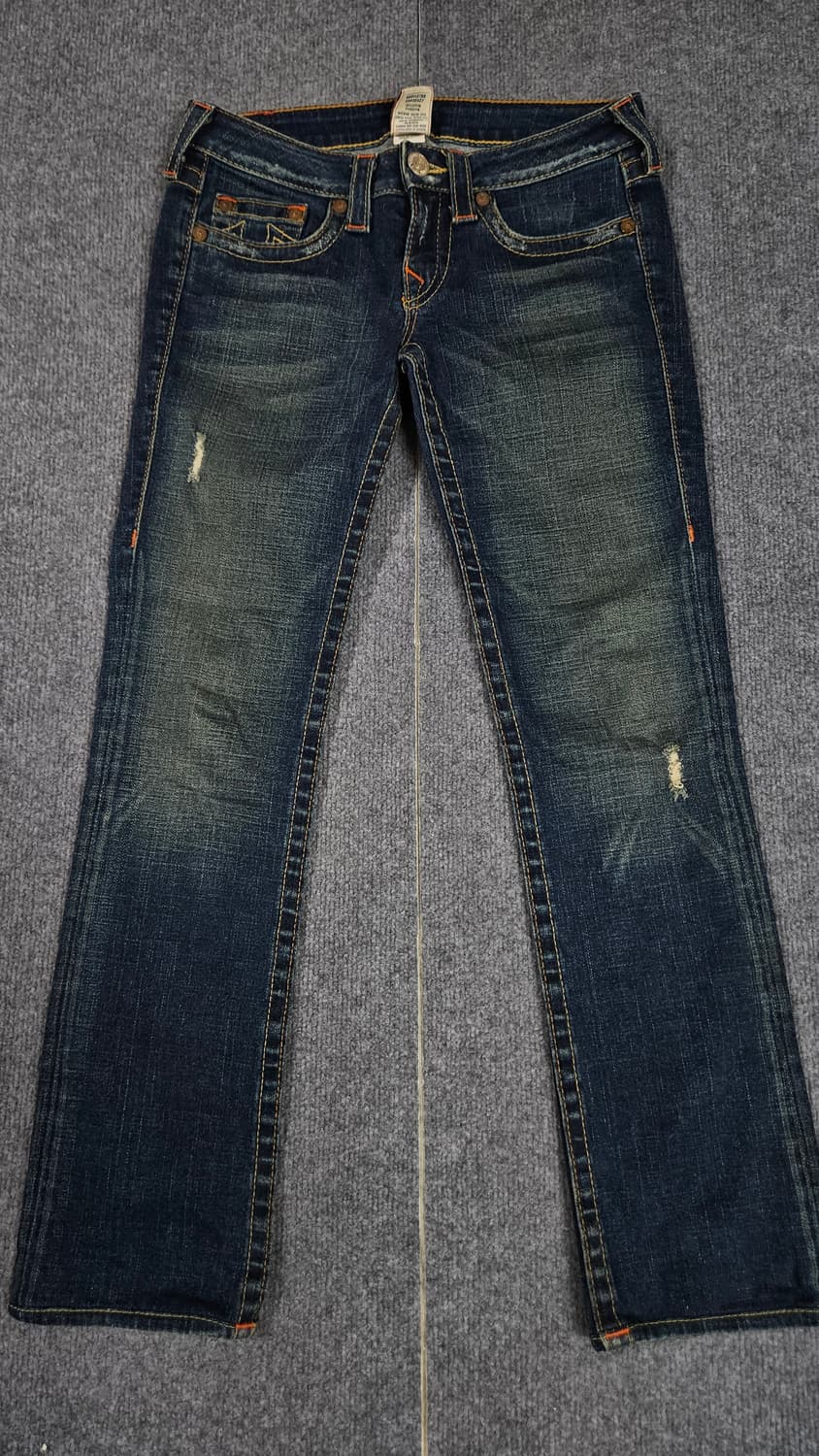 트루릴리젼 로우 라이즈 조니 데님 팬츠(급처) 상품이미지1